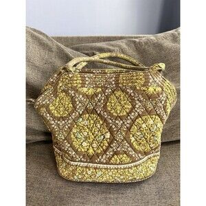 Vera Bradley Angle Tote Sittin In A Tree Zipper Shoulder Bag Purse